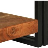 vidaXL klubska miza 120x50x38 cm trden akacijev les | Shoptok.si