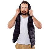 Glano Men's quilted vest - black | Shoptok.si