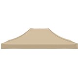 Krov za šator za zabave 4,5 x 3 m bež 270 g/m² | shoptok.hr