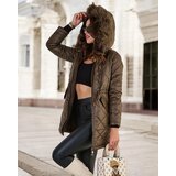 Resti Women's quilted jacket in dark green | Shoptok.si