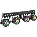 N-gear PB-FIVE Partybar, DMX in-out, stalak, 4 LED RGB glave, kontrola, strobo | shoptok.hr
