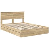  s od storage Sonoma hrast 140 x 190 cm Konstruirano drvo | shoptok.hr