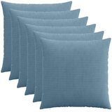  Presvlaka za jastuk 6 pcs HEERLEN Plava 60 x 60 cm Kord | shoptok.hr
