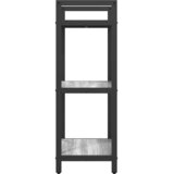  Polica Siva Sonoma 56 x 34 x 96 cm Konstruirano drvo | Eponuda.com