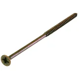 Vijak za iverne plošče (Ø x Do: 3 x 12 mm, Brunirana, 20 kos, Ugreznjena glava, Glava Phillips (Pozidriv))