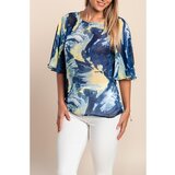 Fenzy Bluza S Printom, Plava Cijene