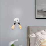Opviq Zidna lampa 2 x E27 Grlo, Siva | Eponuda.ba