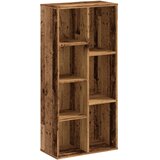  Regal za knjige boja starog drva 50x25x105 cm drveni | Eponuda.com