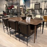 DAN-FORM Denmark Rjav jedilni stol Evoke &amp;ndash; Slike