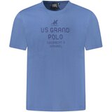 U.S. GRAND POLO US GRAND POLO SHORT SLEEVE T-SHIRT MEN BLUE | Shoptok.si