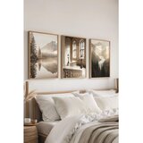 WALLXPERT Č-300689 - 3040 Višenamenski Set Dekorativnih Slika (3 Komada) | Eponuda.com