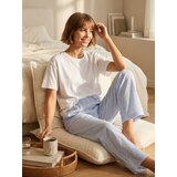 Sinsay Pidžama hlače prugaste od pamuka | shoptok.hr