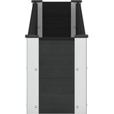  Povišena vrtna gredica Crna 150 x 30 x 36 cm | Eponuda.com