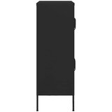 vidaXL Ormarić za pohranu crni 80 x 35 x 101,5 cm čelični | shoptok.hr