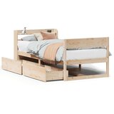  Okvir kreveta bez madraca 90 x 200 cm od masivne borovine | shoptok.hr