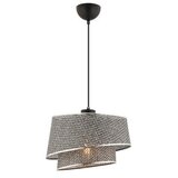 Opviq Luster Barette Hazeran, 32x32cm, crna i srebrna boja | Eponuda.ba