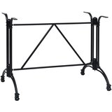 vidaXL noga za bistro mizo črna 93x60x72 cm liti aluminij Cene