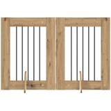  Vrata za pse s postoljem 2 pcs Hrast artisan 60 x 80 cm | shoptok.hr