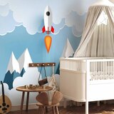  Foto tapeta - Rocket in the Clouds 196x140 Samoljepljiva | shoptok.hr