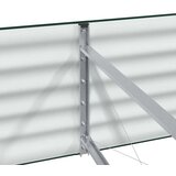  Povišena gredica Zelena 240 x 80 x 44 cm Čelik | shoptok.hr