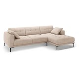 Micadoni Svjetlo smeđa kutna garnitura (s desnim kutom/s ležaljkom) Bemy – | shoptok.hr