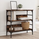  Konzolni stol boja hrasta 75 x 32 x 75 cm konstruirano drvo Cijene