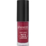 Benecos Natural Matte Liquid Lipstick - bloody berry