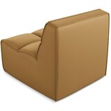 Makamii modul za sedežno garnituro iz umetnega usnja v konjak rjavi barvi kalai – | Shoptok.si