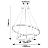 Rabalux Beliza 72348 LED visilica | ePonuda.com
