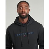 Tommy Jeans Puloverji TJM REG LINEAR LOGO HOODIE EXT Črna | Shoptok.si