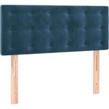 Box spring krevet s madracem tamnoplavi 120 x 200 cm baršunasti | shoptok.hr