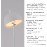 SCHÖNER WOHNEN 19245-16 - LED prigušiva stajaća lampa BELLIS LED/2,5W/5V IP54 bela | Eponuda.com