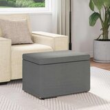  Stolica Temno siva 61 x 41 x 40 cm Tkanina in obdelano les, (5000243271) | Shoptok.si