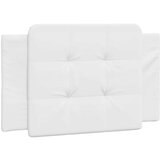  Vzglavna stranica bela 80 cm umetno usnje | Shoptok.si
