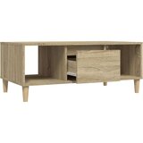  Stolić za kavu boja hrasta 90x50x36 5 cm konstruirano drvo | shoptok.hr