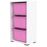 Hanah home višenamenska polica bronz 3D white pink | ePonuda.com