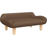  Dječja fotelja smeđa 70 x 40 x 24 cm od tkanine | Eponuda.com