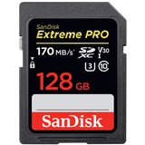 San Disk 128 GB SDXC ExtremePro 170MB/s V30 UHS-I U3 | Eponuda.ba