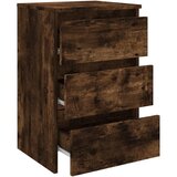  Noćni ormarić boja hrasta 40 x 35 x 62,5 cm konstruirano drvo | Eponuda.com