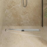 Tuš kanal 2-u-1 sa 360° sifonom Srebrno 90 cm | shoptok.hr