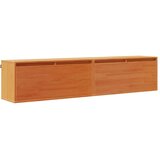  Omarica na steni s polico 2 pcs Voskast rjav 80 x 30 x 35 cm, (5000201152) | Shoptok.si