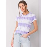 Italy Moda T-shirt-DHJ-TS-11280-1.10-light purple | shoptok.hr