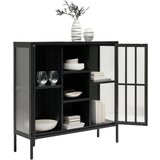 XORA vitrina, črna | Shoptok.si