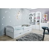HAPPYKIDS OTROKA POSTELJA EMA 180X80 (VE BARV)-Bela | Shoptok.si