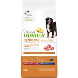 Natural trainer Sensitive No Gluten Adult Medium/Maxi s svinjino - Varčno pakiranje: 2 x 12 kg | Shoptok.si