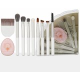 INF Prenosni Set Čopičev za Ličenje - 10-v-1 Zložljivi Potovalni Čopiči, (5000078336) | Shoptok.si