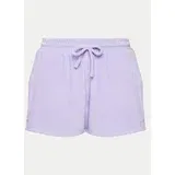 Hunkemöller Kratke hlače pižama Velvet 205107 Vijolična Regular Fit