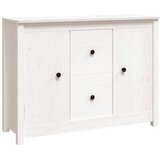 Maison Chic Komoda - Predalnik bela 100x35x74 cm trdna borovina, (21716058) Cene