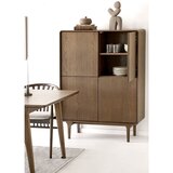 House Nordic Tamno smeđi ormarić u dekoru hrasta 100x140x40 cm Darwin – | shoptok.hr