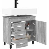  Toaletna jedinica Siva Sonoma 60 x 35 x 60 cm Konstruirano drvo | shoptok.hr